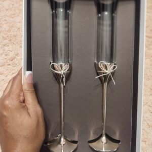 Vera Wang Cream and Black Logo Stationery